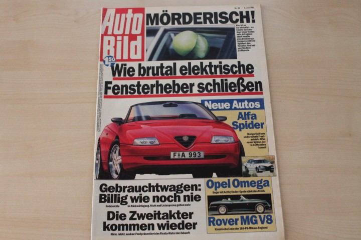 Deckblatt Auto Bild (28/1992)